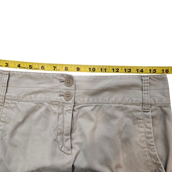 ANN TAYLOR LOFT Skirt Women's 8 Beige Khaki Mini‎ Casual Career - Picture 4 of 6